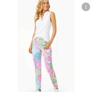 Lilly Pulitzer Luxletic 🏌️‍♀️🌸 Corso pants 🦩